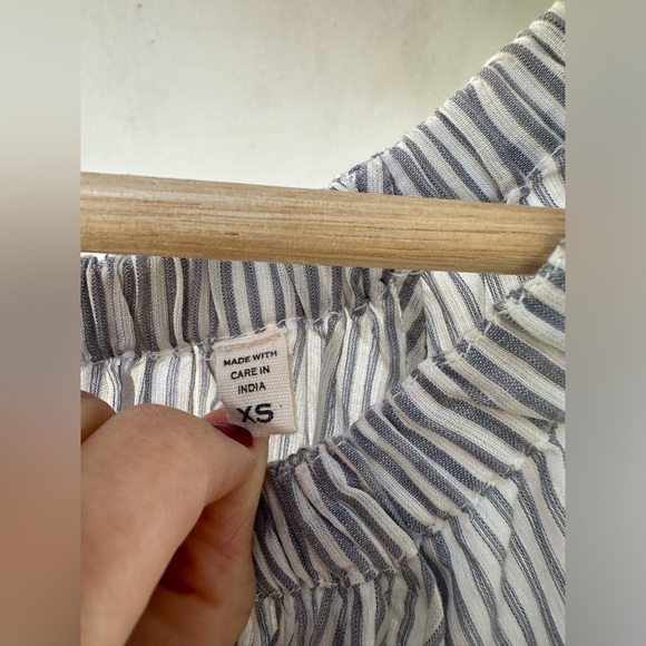 DÔEN Sia Top - Savoie Stripe - blue & white striped top - size xs - new wo tags - Picture 7 of 9